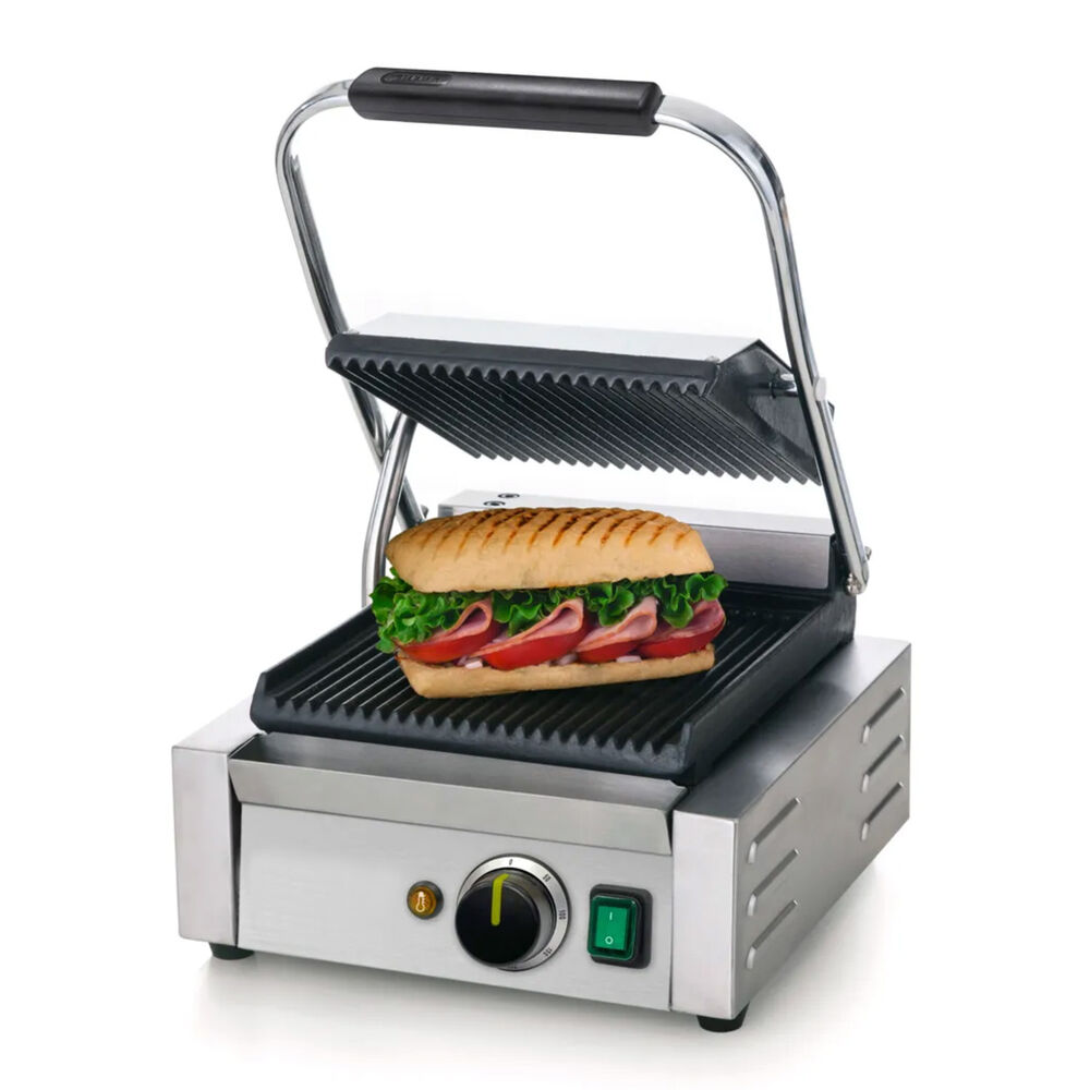 Panini keptuvas Metos 220x230 mm rifliuotas 1 k. zona