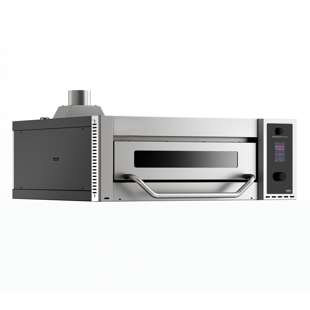 Pizza oven Metos Valido EVO 935A DG Pro with one chamber, door openingupward