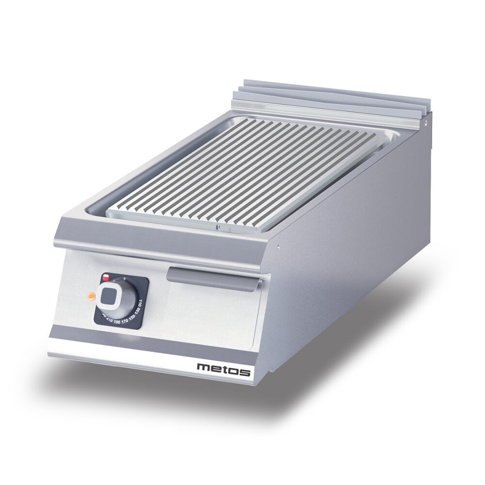 Griddle ribbed Metos Diamante D72/25TSFTEAR table top model