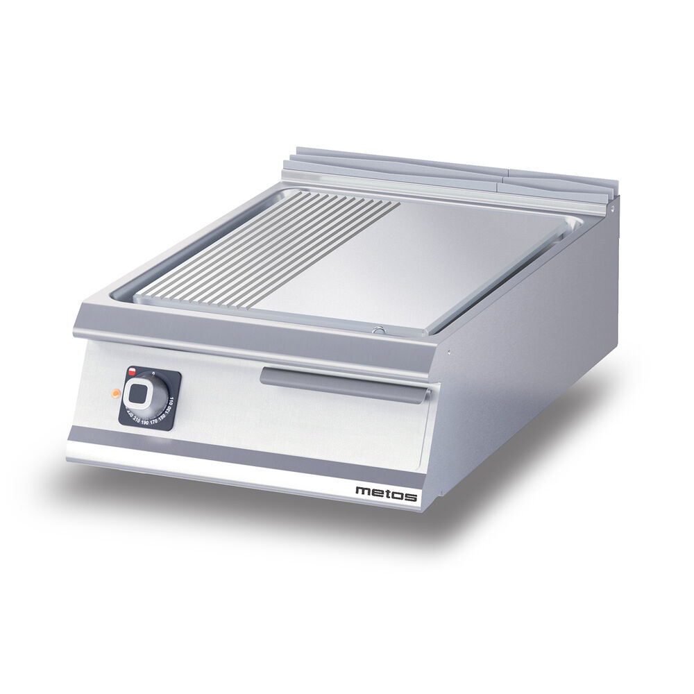 Griddle chrome/smooth Metos Diamante D73/25TSFTEC1/3R table top model