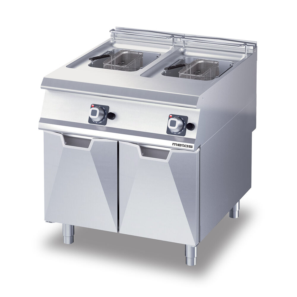 Gas fryer Metos Diamante D7415/25FRG with two 15 litres basins