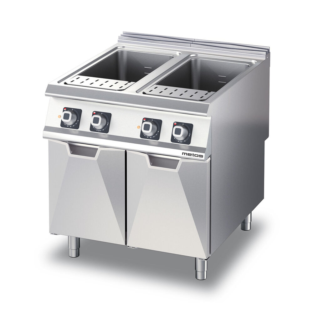 Dviejų vonelių el.makaronų viryklė 40 l Metos Diamante D94/25CPE