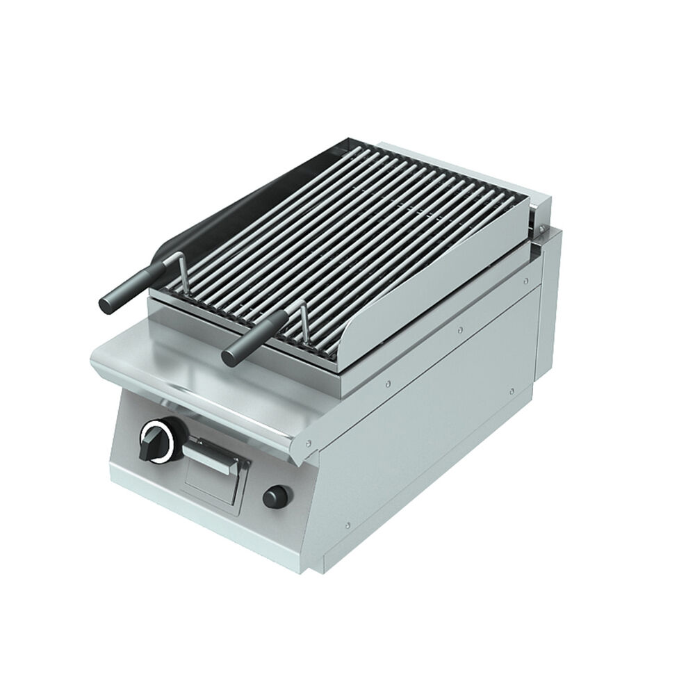 Gas lava stone grill Metos 7GLG/40 II