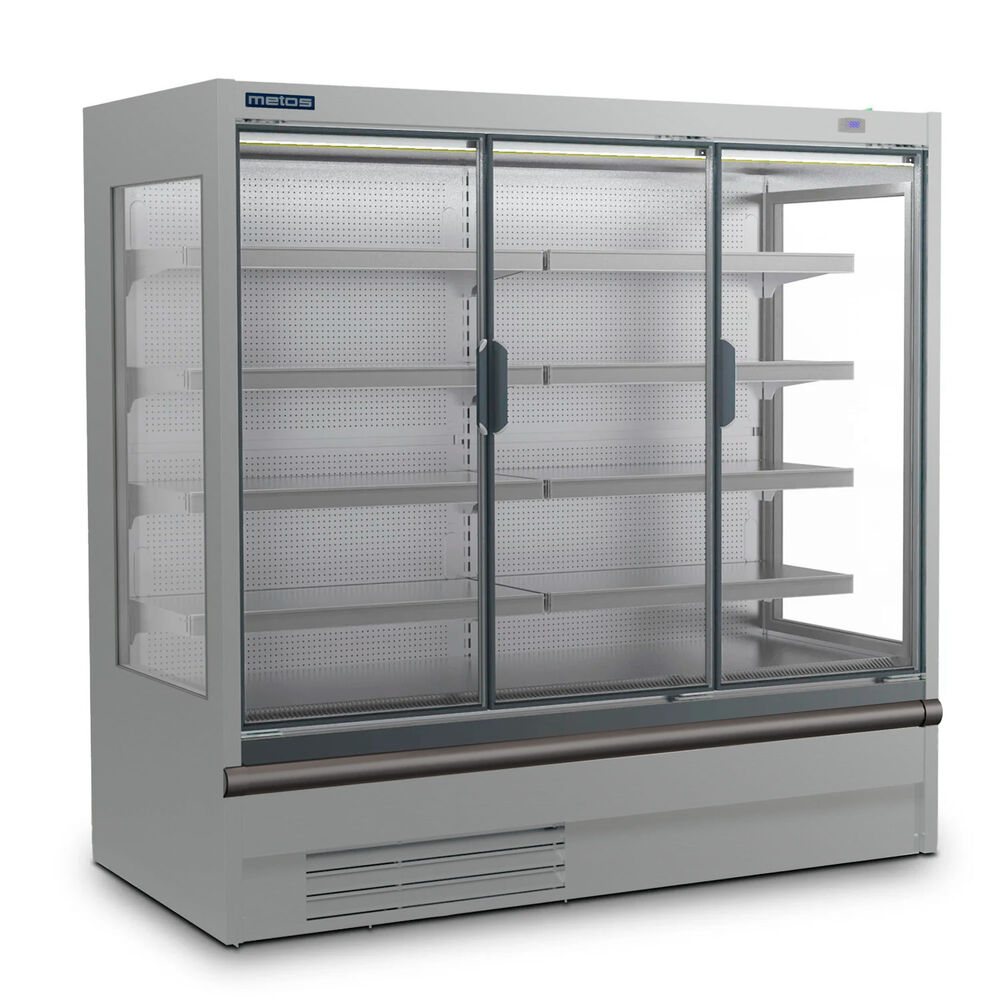 Vitrina Metos MS18DCPIM1 LED, stiklo durelės