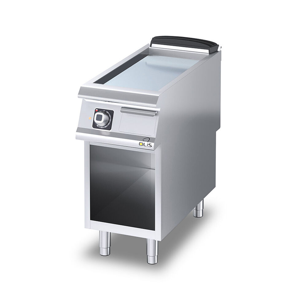 Griddle chromium Metos Diamante D92/10FTEC with open cupboar