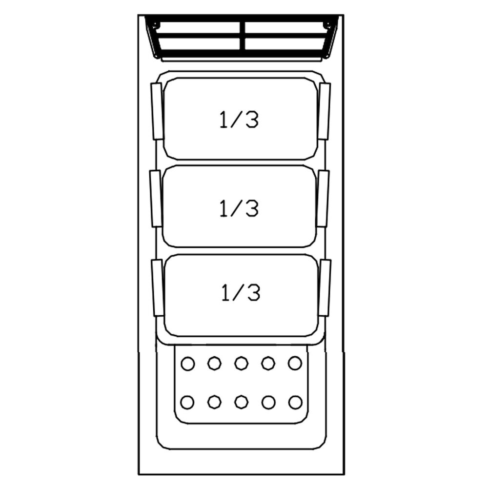 Pasta baskets Metos Diamante 90 9KIT-D