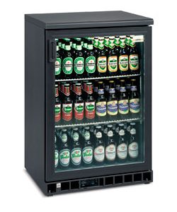Buteliukų šaldytuvai su stiklinėmis durimis